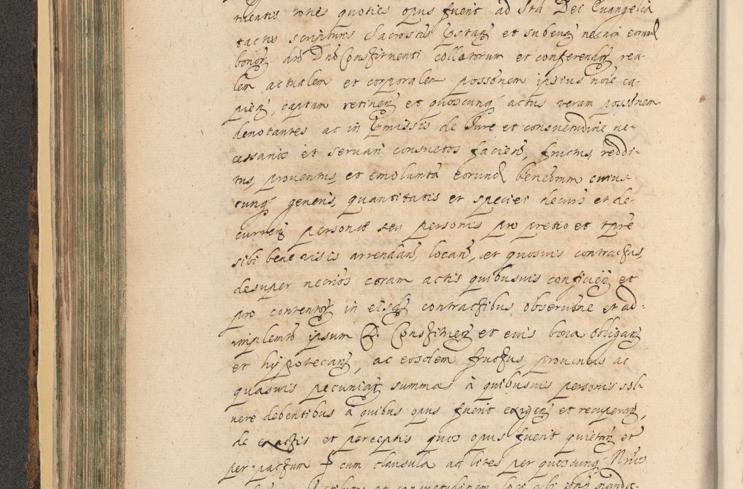 Zdjęcie nr 256 dla obiektu archiwalnego: Acta actorum, institutionum, resignationum, provisionum, decretorum, sententiarum, inscriptionum, testamentorum, confirmationum, ingrossationum, obligationum, quietationum, constitutionum R. D. Andreae Szołdrski, episcopi Kijoviensis, Gnesnensis et Posnaniensis praepositi, cantoris Cracoviensis, Vladislaviensis canonici, R. S. M. secretarii, episcopatus Cracoviensis in spiritualibus er temporalibus deputati anno 1633, 1634 et 1635