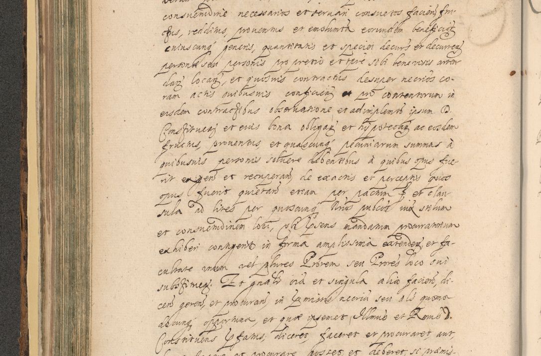 Zdjęcie nr 254 dla obiektu archiwalnego: Acta actorum, institutionum, resignationum, provisionum, decretorum, sententiarum, inscriptionum, testamentorum, confirmationum, ingrossationum, obligationum, quietationum, constitutionum R. D. Andreae Szołdrski, episcopi Kijoviensis, Gnesnensis et Posnaniensis praepositi, cantoris Cracoviensis, Vladislaviensis canonici, R. S. M. secretarii, episcopatus Cracoviensis in spiritualibus er temporalibus deputati anno 1633, 1634 et 1635