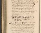 Zdjęcie nr 242 dla obiektu archiwalnego: Acta actorum, institutionum, resignationum, provisionum, decretorum, sententiarum, inscriptionum, testamentorum, confirmationum, ingrossationum, obligationum, quietationum, constitutionum R. D. Andreae Szołdrski, episcopi Kijoviensis, Gnesnensis et Posnaniensis praepositi, cantoris Cracoviensis, Vladislaviensis canonici, R. S. M. secretarii, episcopatus Cracoviensis in spiritualibus er temporalibus deputati anno 1633, 1634 et 1635