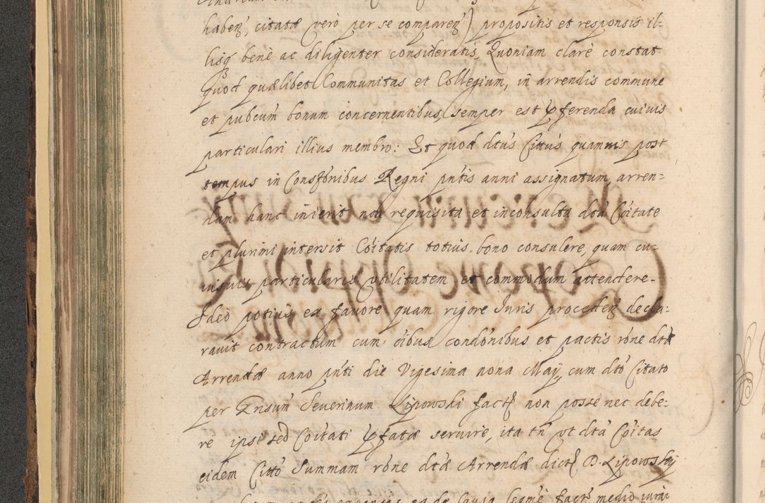 Zdjęcie nr 230 dla obiektu archiwalnego: Acta actorum, institutionum, resignationum, provisionum, decretorum, sententiarum, inscriptionum, testamentorum, confirmationum, ingrossationum, obligationum, quietationum, constitutionum R. D. Andreae Szołdrski, episcopi Kijoviensis, Gnesnensis et Posnaniensis praepositi, cantoris Cracoviensis, Vladislaviensis canonici, R. S. M. secretarii, episcopatus Cracoviensis in spiritualibus er temporalibus deputati anno 1633, 1634 et 1635