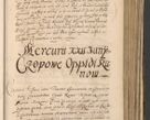 Zdjęcie nr 229 dla obiektu archiwalnego: Acta actorum, institutionum, resignationum, provisionum, decretorum, sententiarum, inscriptionum, testamentorum, confirmationum, ingrossationum, obligationum, quietationum, constitutionum R. D. Andreae Szołdrski, episcopi Kijoviensis, Gnesnensis et Posnaniensis praepositi, cantoris Cracoviensis, Vladislaviensis canonici, R. S. M. secretarii, episcopatus Cracoviensis in spiritualibus er temporalibus deputati anno 1633, 1634 et 1635