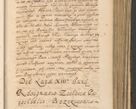 Zdjęcie nr 219 dla obiektu archiwalnego: Acta actorum, institutionum, resignationum, provisionum, decretorum, sententiarum, inscriptionum, testamentorum, confirmationum, ingrossationum, obligationum, quietationum, constitutionum R. D. Andreae Szołdrski, episcopi Kijoviensis, Gnesnensis et Posnaniensis praepositi, cantoris Cracoviensis, Vladislaviensis canonici, R. S. M. secretarii, episcopatus Cracoviensis in spiritualibus er temporalibus deputati anno 1633, 1634 et 1635