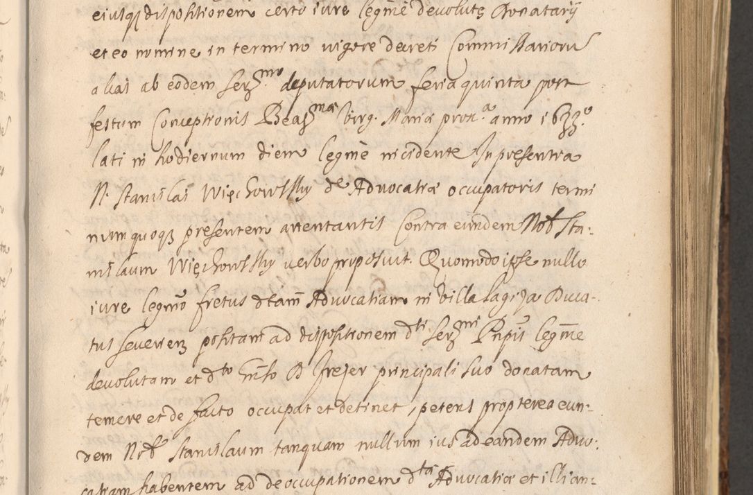 Zdjęcie nr 607 dla obiektu archiwalnego: Acta actorum, institutionum, resignationum, provisionum, decretorum, sententiarum, inscriptionum, testamentorum, confirmationum, ingrossationum, obligationum, quietationum, constitutionum R. D. Andreae Szołdrski, episcopi Kijoviensis, Gnesnensis et Posnaniensis praepositi, cantoris Cracoviensis, Vladislaviensis canonici, R. S. M. secretarii, episcopatus Cracoviensis in spiritualibus er temporalibus deputati anno 1633, 1634 et 1635