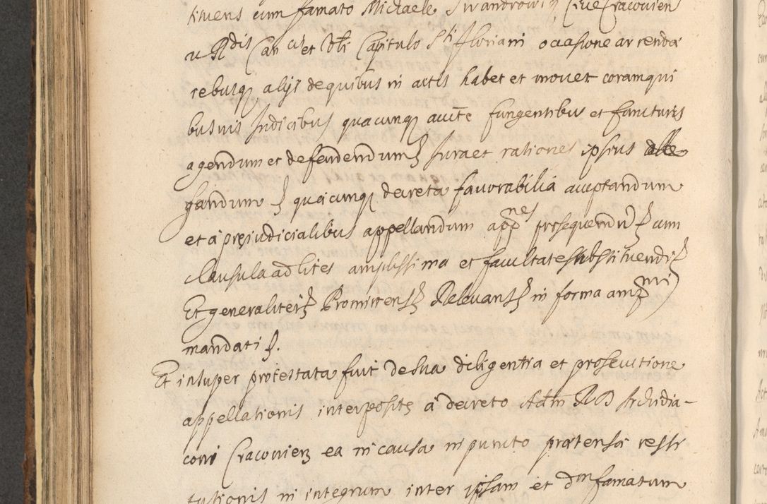 Zdjęcie nr 602 dla obiektu archiwalnego: Acta actorum, institutionum, resignationum, provisionum, decretorum, sententiarum, inscriptionum, testamentorum, confirmationum, ingrossationum, obligationum, quietationum, constitutionum R. D. Andreae Szołdrski, episcopi Kijoviensis, Gnesnensis et Posnaniensis praepositi, cantoris Cracoviensis, Vladislaviensis canonici, R. S. M. secretarii, episcopatus Cracoviensis in spiritualibus er temporalibus deputati anno 1633, 1634 et 1635