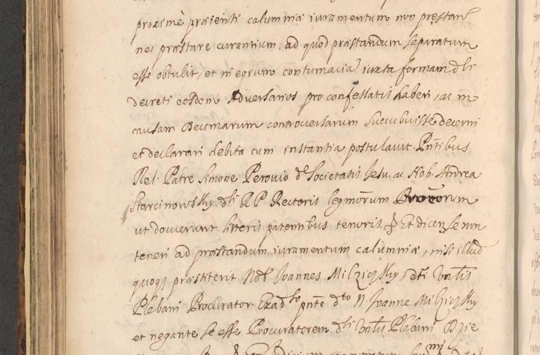 Zdjęcie nr 594 dla obiektu archiwalnego: Acta actorum, institutionum, resignationum, provisionum, decretorum, sententiarum, inscriptionum, testamentorum, confirmationum, ingrossationum, obligationum, quietationum, constitutionum R. D. Andreae Szołdrski, episcopi Kijoviensis, Gnesnensis et Posnaniensis praepositi, cantoris Cracoviensis, Vladislaviensis canonici, R. S. M. secretarii, episcopatus Cracoviensis in spiritualibus er temporalibus deputati anno 1633, 1634 et 1635