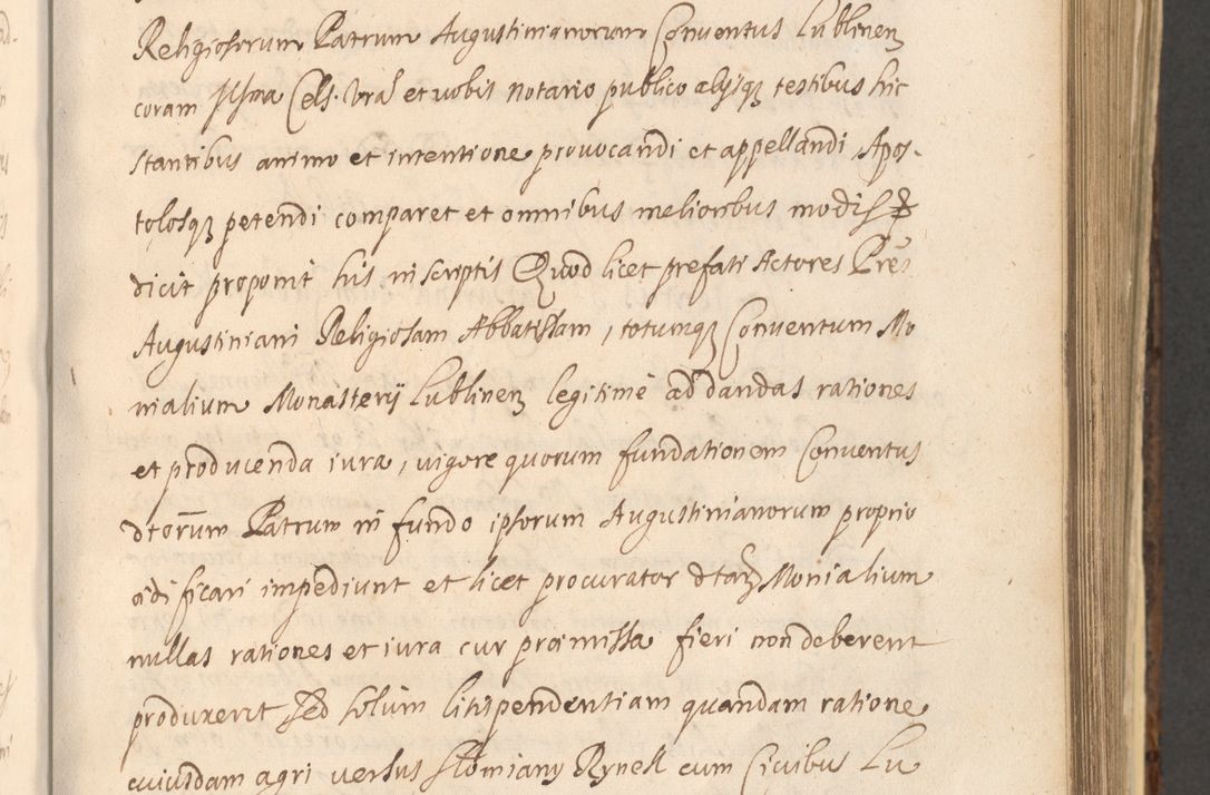 Zdjęcie nr 591 dla obiektu archiwalnego: Acta actorum, institutionum, resignationum, provisionum, decretorum, sententiarum, inscriptionum, testamentorum, confirmationum, ingrossationum, obligationum, quietationum, constitutionum R. D. Andreae Szołdrski, episcopi Kijoviensis, Gnesnensis et Posnaniensis praepositi, cantoris Cracoviensis, Vladislaviensis canonici, R. S. M. secretarii, episcopatus Cracoviensis in spiritualibus er temporalibus deputati anno 1633, 1634 et 1635