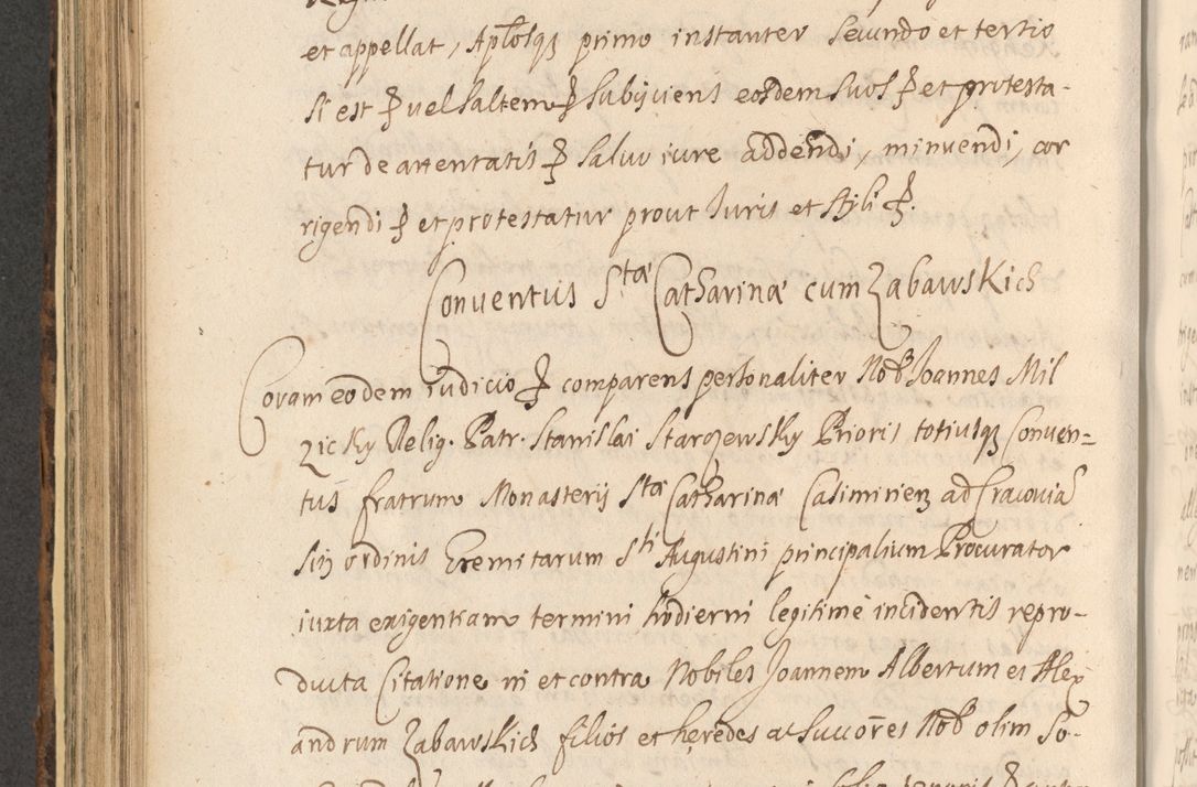 Zdjęcie nr 592 dla obiektu archiwalnego: Acta actorum, institutionum, resignationum, provisionum, decretorum, sententiarum, inscriptionum, testamentorum, confirmationum, ingrossationum, obligationum, quietationum, constitutionum R. D. Andreae Szołdrski, episcopi Kijoviensis, Gnesnensis et Posnaniensis praepositi, cantoris Cracoviensis, Vladislaviensis canonici, R. S. M. secretarii, episcopatus Cracoviensis in spiritualibus er temporalibus deputati anno 1633, 1634 et 1635