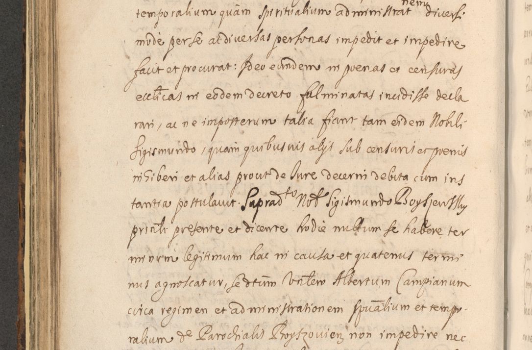 Zdjęcie nr 578 dla obiektu archiwalnego: Acta actorum, institutionum, resignationum, provisionum, decretorum, sententiarum, inscriptionum, testamentorum, confirmationum, ingrossationum, obligationum, quietationum, constitutionum R. D. Andreae Szołdrski, episcopi Kijoviensis, Gnesnensis et Posnaniensis praepositi, cantoris Cracoviensis, Vladislaviensis canonici, R. S. M. secretarii, episcopatus Cracoviensis in spiritualibus er temporalibus deputati anno 1633, 1634 et 1635
