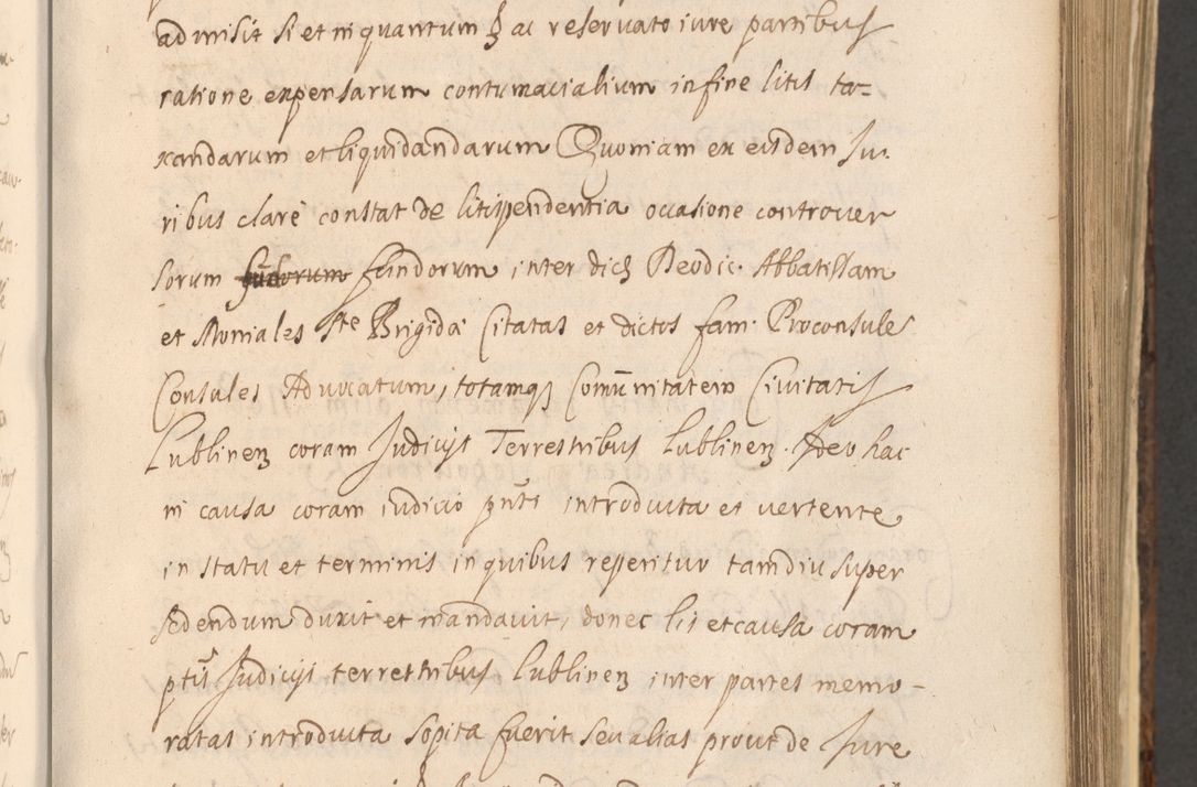 Zdjęcie nr 567 dla obiektu archiwalnego: Acta actorum, institutionum, resignationum, provisionum, decretorum, sententiarum, inscriptionum, testamentorum, confirmationum, ingrossationum, obligationum, quietationum, constitutionum R. D. Andreae Szołdrski, episcopi Kijoviensis, Gnesnensis et Posnaniensis praepositi, cantoris Cracoviensis, Vladislaviensis canonici, R. S. M. secretarii, episcopatus Cracoviensis in spiritualibus er temporalibus deputati anno 1633, 1634 et 1635