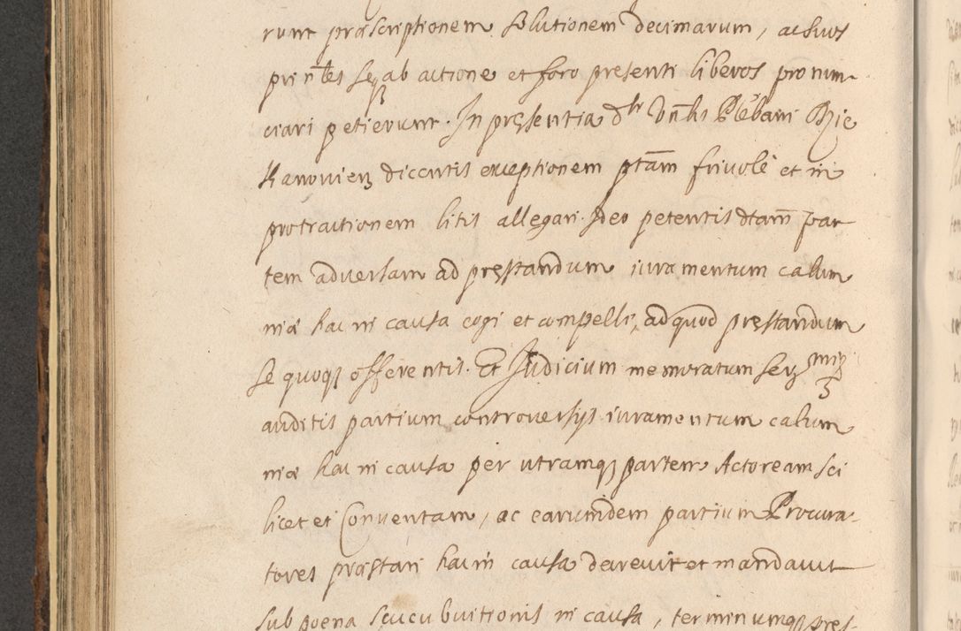 Zdjęcie nr 564 dla obiektu archiwalnego: Acta actorum, institutionum, resignationum, provisionum, decretorum, sententiarum, inscriptionum, testamentorum, confirmationum, ingrossationum, obligationum, quietationum, constitutionum R. D. Andreae Szołdrski, episcopi Kijoviensis, Gnesnensis et Posnaniensis praepositi, cantoris Cracoviensis, Vladislaviensis canonici, R. S. M. secretarii, episcopatus Cracoviensis in spiritualibus er temporalibus deputati anno 1633, 1634 et 1635