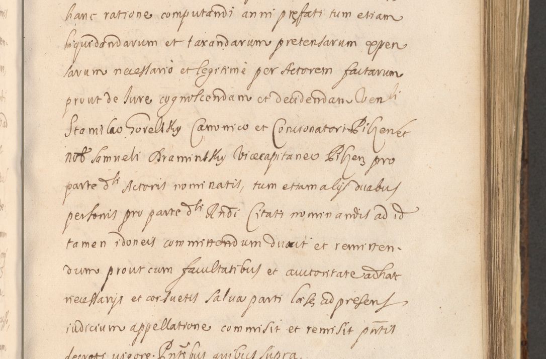 Zdjęcie nr 563 dla obiektu archiwalnego: Acta actorum, institutionum, resignationum, provisionum, decretorum, sententiarum, inscriptionum, testamentorum, confirmationum, ingrossationum, obligationum, quietationum, constitutionum R. D. Andreae Szołdrski, episcopi Kijoviensis, Gnesnensis et Posnaniensis praepositi, cantoris Cracoviensis, Vladislaviensis canonici, R. S. M. secretarii, episcopatus Cracoviensis in spiritualibus er temporalibus deputati anno 1633, 1634 et 1635