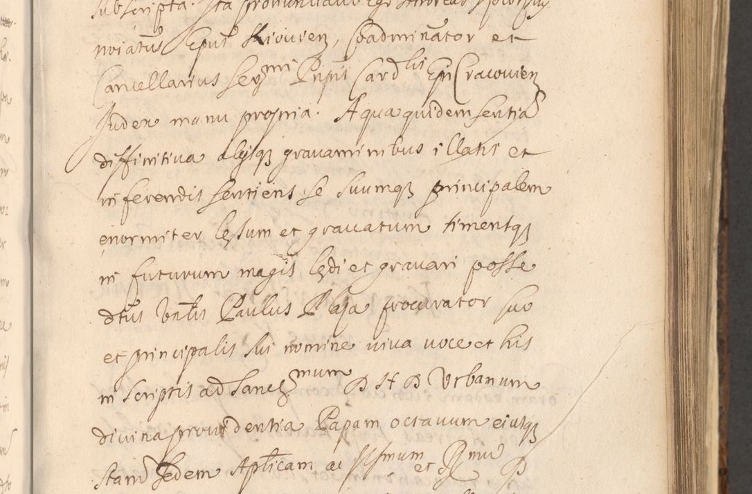 Zdjęcie nr 559 dla obiektu archiwalnego: Acta actorum, institutionum, resignationum, provisionum, decretorum, sententiarum, inscriptionum, testamentorum, confirmationum, ingrossationum, obligationum, quietationum, constitutionum R. D. Andreae Szołdrski, episcopi Kijoviensis, Gnesnensis et Posnaniensis praepositi, cantoris Cracoviensis, Vladislaviensis canonici, R. S. M. secretarii, episcopatus Cracoviensis in spiritualibus er temporalibus deputati anno 1633, 1634 et 1635
