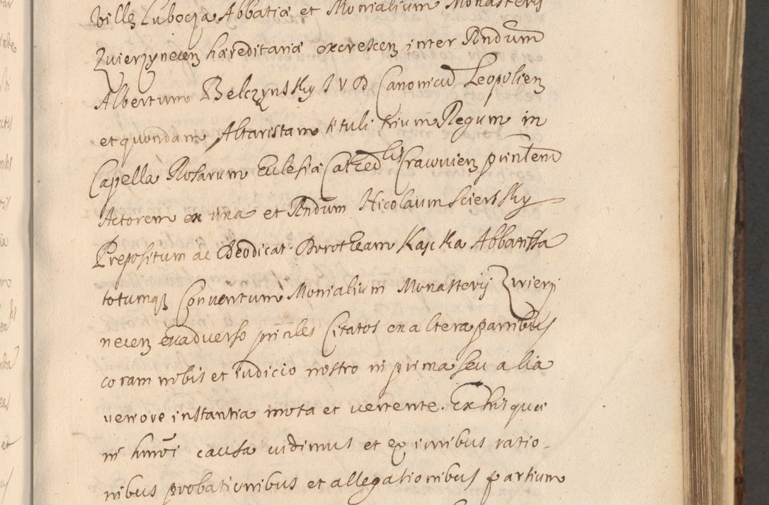 Zdjęcie nr 557 dla obiektu archiwalnego: Acta actorum, institutionum, resignationum, provisionum, decretorum, sententiarum, inscriptionum, testamentorum, confirmationum, ingrossationum, obligationum, quietationum, constitutionum R. D. Andreae Szołdrski, episcopi Kijoviensis, Gnesnensis et Posnaniensis praepositi, cantoris Cracoviensis, Vladislaviensis canonici, R. S. M. secretarii, episcopatus Cracoviensis in spiritualibus er temporalibus deputati anno 1633, 1634 et 1635