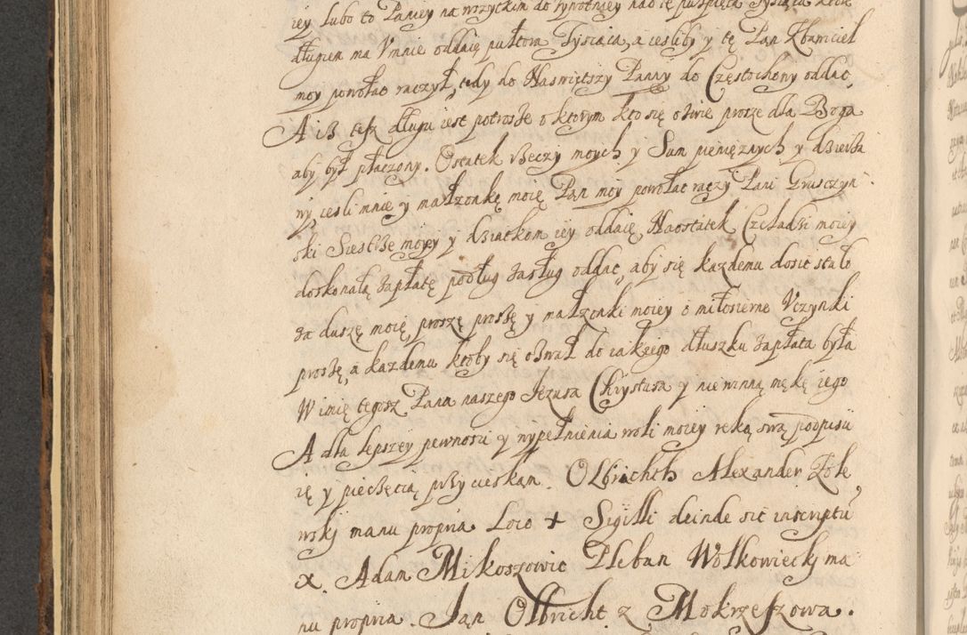 Zdjęcie nr 552 dla obiektu archiwalnego: Acta actorum, institutionum, resignationum, provisionum, decretorum, sententiarum, inscriptionum, testamentorum, confirmationum, ingrossationum, obligationum, quietationum, constitutionum R. D. Andreae Szołdrski, episcopi Kijoviensis, Gnesnensis et Posnaniensis praepositi, cantoris Cracoviensis, Vladislaviensis canonici, R. S. M. secretarii, episcopatus Cracoviensis in spiritualibus er temporalibus deputati anno 1633, 1634 et 1635