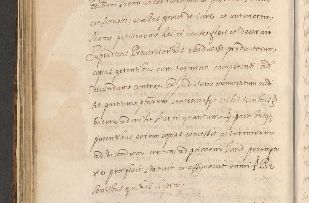 Zdjęcie nr 546 dla obiektu archiwalnego: Acta actorum, institutionum, resignationum, provisionum, decretorum, sententiarum, inscriptionum, testamentorum, confirmationum, ingrossationum, obligationum, quietationum, constitutionum R. D. Andreae Szołdrski, episcopi Kijoviensis, Gnesnensis et Posnaniensis praepositi, cantoris Cracoviensis, Vladislaviensis canonici, R. S. M. secretarii, episcopatus Cracoviensis in spiritualibus er temporalibus deputati anno 1633, 1634 et 1635
