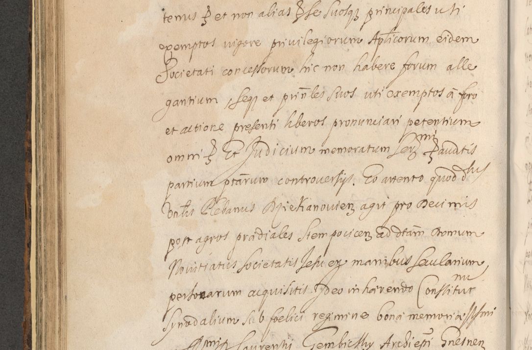 Zdjęcie nr 544 dla obiektu archiwalnego: Acta actorum, institutionum, resignationum, provisionum, decretorum, sententiarum, inscriptionum, testamentorum, confirmationum, ingrossationum, obligationum, quietationum, constitutionum R. D. Andreae Szołdrski, episcopi Kijoviensis, Gnesnensis et Posnaniensis praepositi, cantoris Cracoviensis, Vladislaviensis canonici, R. S. M. secretarii, episcopatus Cracoviensis in spiritualibus er temporalibus deputati anno 1633, 1634 et 1635