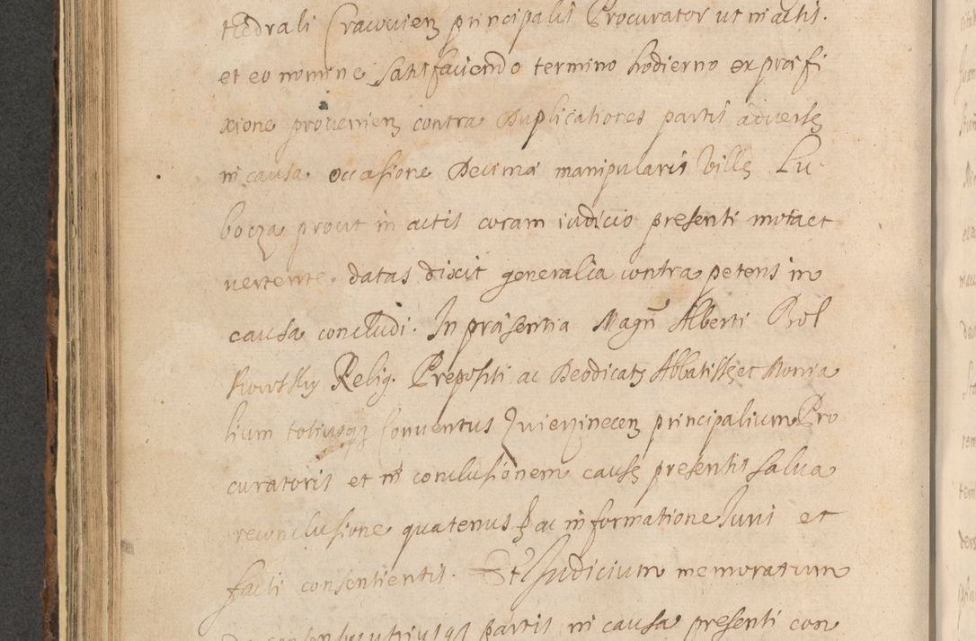 Zdjęcie nr 542 dla obiektu archiwalnego: Acta actorum, institutionum, resignationum, provisionum, decretorum, sententiarum, inscriptionum, testamentorum, confirmationum, ingrossationum, obligationum, quietationum, constitutionum R. D. Andreae Szołdrski, episcopi Kijoviensis, Gnesnensis et Posnaniensis praepositi, cantoris Cracoviensis, Vladislaviensis canonici, R. S. M. secretarii, episcopatus Cracoviensis in spiritualibus er temporalibus deputati anno 1633, 1634 et 1635