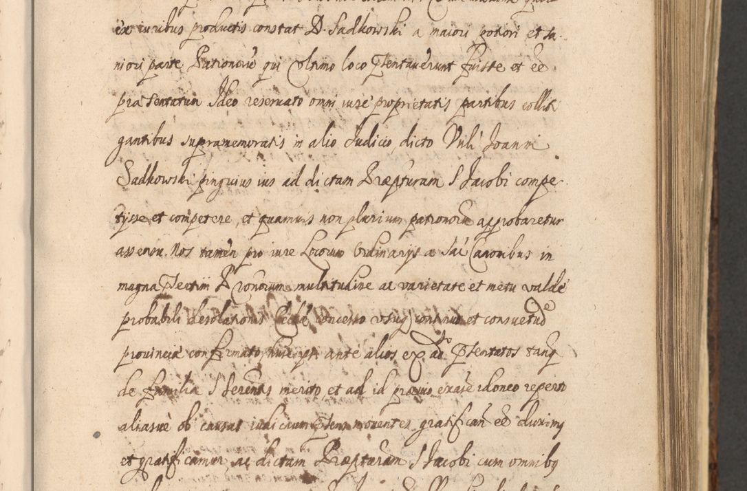 Zdjęcie nr 523 dla obiektu archiwalnego: Acta actorum, institutionum, resignationum, provisionum, decretorum, sententiarum, inscriptionum, testamentorum, confirmationum, ingrossationum, obligationum, quietationum, constitutionum R. D. Andreae Szołdrski, episcopi Kijoviensis, Gnesnensis et Posnaniensis praepositi, cantoris Cracoviensis, Vladislaviensis canonici, R. S. M. secretarii, episcopatus Cracoviensis in spiritualibus er temporalibus deputati anno 1633, 1634 et 1635