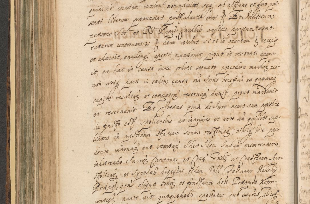 Zdjęcie nr 516 dla obiektu archiwalnego: Acta actorum, institutionum, resignationum, provisionum, decretorum, sententiarum, inscriptionum, testamentorum, confirmationum, ingrossationum, obligationum, quietationum, constitutionum R. D. Andreae Szołdrski, episcopi Kijoviensis, Gnesnensis et Posnaniensis praepositi, cantoris Cracoviensis, Vladislaviensis canonici, R. S. M. secretarii, episcopatus Cracoviensis in spiritualibus er temporalibus deputati anno 1633, 1634 et 1635