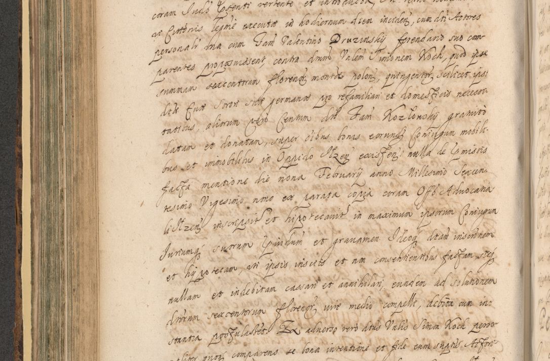 Zdjęcie nr 504 dla obiektu archiwalnego: Acta actorum, institutionum, resignationum, provisionum, decretorum, sententiarum, inscriptionum, testamentorum, confirmationum, ingrossationum, obligationum, quietationum, constitutionum R. D. Andreae Szołdrski, episcopi Kijoviensis, Gnesnensis et Posnaniensis praepositi, cantoris Cracoviensis, Vladislaviensis canonici, R. S. M. secretarii, episcopatus Cracoviensis in spiritualibus er temporalibus deputati anno 1633, 1634 et 1635