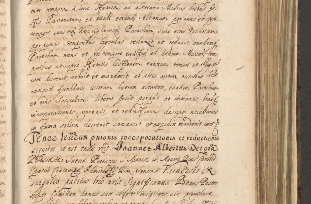 Zdjęcie nr 511 dla obiektu archiwalnego: Acta actorum, institutionum, resignationum, provisionum, decretorum, sententiarum, inscriptionum, testamentorum, confirmationum, ingrossationum, obligationum, quietationum, constitutionum R. D. Andreae Szołdrski, episcopi Kijoviensis, Gnesnensis et Posnaniensis praepositi, cantoris Cracoviensis, Vladislaviensis canonici, R. S. M. secretarii, episcopatus Cracoviensis in spiritualibus er temporalibus deputati anno 1633, 1634 et 1635