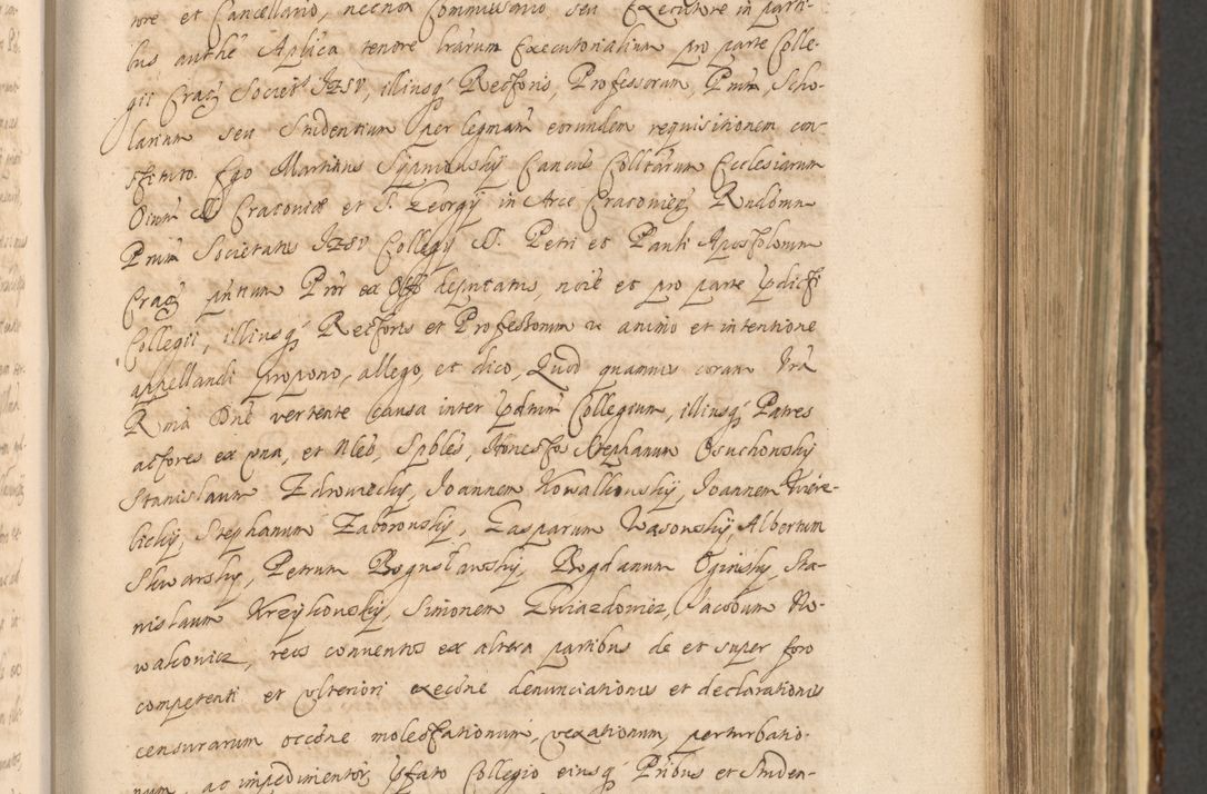 Zdjęcie nr 479 dla obiektu archiwalnego: Acta actorum, institutionum, resignationum, provisionum, decretorum, sententiarum, inscriptionum, testamentorum, confirmationum, ingrossationum, obligationum, quietationum, constitutionum R. D. Andreae Szołdrski, episcopi Kijoviensis, Gnesnensis et Posnaniensis praepositi, cantoris Cracoviensis, Vladislaviensis canonici, R. S. M. secretarii, episcopatus Cracoviensis in spiritualibus er temporalibus deputati anno 1633, 1634 et 1635