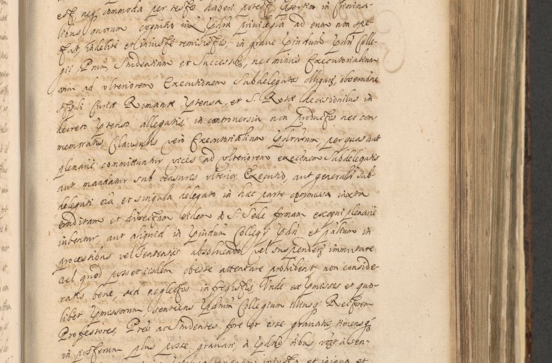 Zdjęcie nr 481 dla obiektu archiwalnego: Acta actorum, institutionum, resignationum, provisionum, decretorum, sententiarum, inscriptionum, testamentorum, confirmationum, ingrossationum, obligationum, quietationum, constitutionum R. D. Andreae Szołdrski, episcopi Kijoviensis, Gnesnensis et Posnaniensis praepositi, cantoris Cracoviensis, Vladislaviensis canonici, R. S. M. secretarii, episcopatus Cracoviensis in spiritualibus er temporalibus deputati anno 1633, 1634 et 1635
