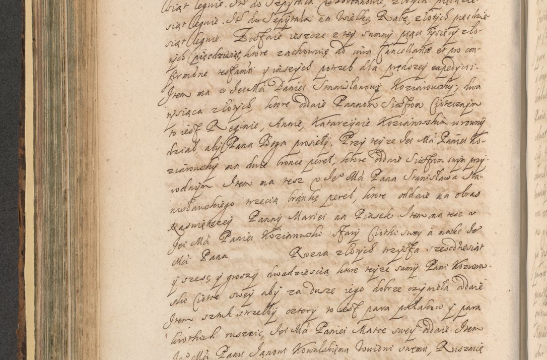 Zdjęcie nr 474 dla obiektu archiwalnego: Acta actorum, institutionum, resignationum, provisionum, decretorum, sententiarum, inscriptionum, testamentorum, confirmationum, ingrossationum, obligationum, quietationum, constitutionum R. D. Andreae Szołdrski, episcopi Kijoviensis, Gnesnensis et Posnaniensis praepositi, cantoris Cracoviensis, Vladislaviensis canonici, R. S. M. secretarii, episcopatus Cracoviensis in spiritualibus er temporalibus deputati anno 1633, 1634 et 1635