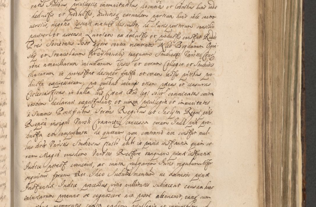 Zdjęcie nr 453 dla obiektu archiwalnego: Acta actorum, institutionum, resignationum, provisionum, decretorum, sententiarum, inscriptionum, testamentorum, confirmationum, ingrossationum, obligationum, quietationum, constitutionum R. D. Andreae Szołdrski, episcopi Kijoviensis, Gnesnensis et Posnaniensis praepositi, cantoris Cracoviensis, Vladislaviensis canonici, R. S. M. secretarii, episcopatus Cracoviensis in spiritualibus er temporalibus deputati anno 1633, 1634 et 1635