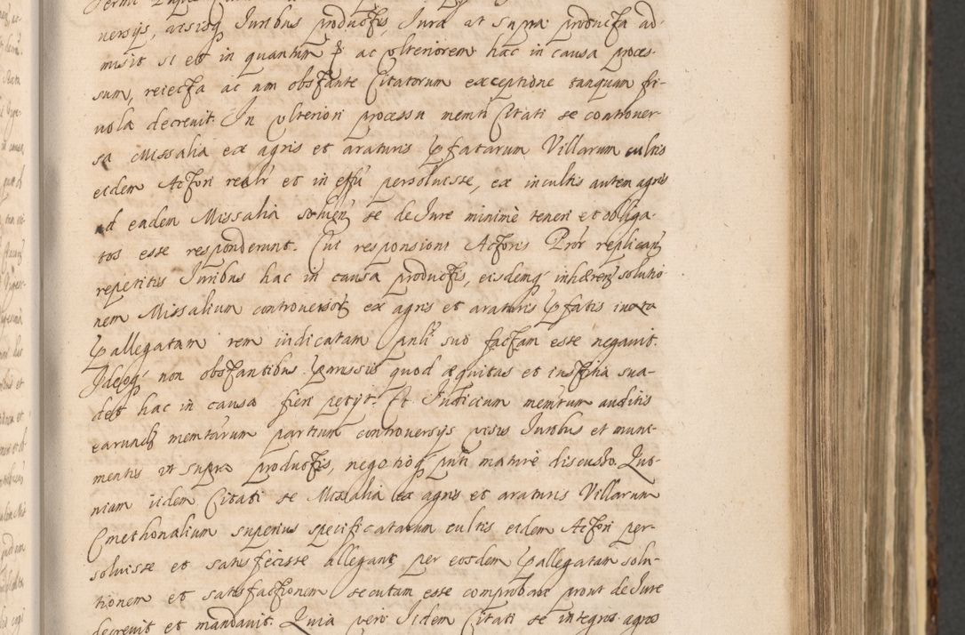 Zdjęcie nr 449 dla obiektu archiwalnego: Acta actorum, institutionum, resignationum, provisionum, decretorum, sententiarum, inscriptionum, testamentorum, confirmationum, ingrossationum, obligationum, quietationum, constitutionum R. D. Andreae Szołdrski, episcopi Kijoviensis, Gnesnensis et Posnaniensis praepositi, cantoris Cracoviensis, Vladislaviensis canonici, R. S. M. secretarii, episcopatus Cracoviensis in spiritualibus er temporalibus deputati anno 1633, 1634 et 1635