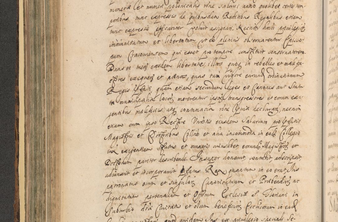 Zdjęcie nr 446 dla obiektu archiwalnego: Acta actorum, institutionum, resignationum, provisionum, decretorum, sententiarum, inscriptionum, testamentorum, confirmationum, ingrossationum, obligationum, quietationum, constitutionum R. D. Andreae Szołdrski, episcopi Kijoviensis, Gnesnensis et Posnaniensis praepositi, cantoris Cracoviensis, Vladislaviensis canonici, R. S. M. secretarii, episcopatus Cracoviensis in spiritualibus er temporalibus deputati anno 1633, 1634 et 1635