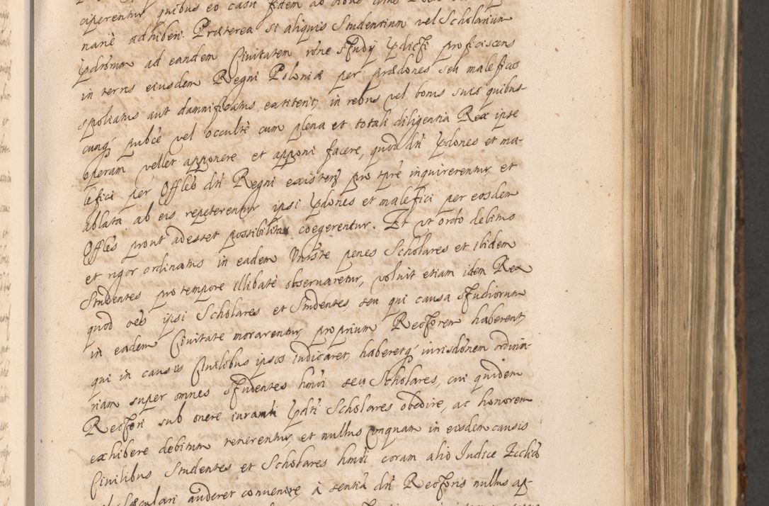 Zdjęcie nr 443 dla obiektu archiwalnego: Acta actorum, institutionum, resignationum, provisionum, decretorum, sententiarum, inscriptionum, testamentorum, confirmationum, ingrossationum, obligationum, quietationum, constitutionum R. D. Andreae Szołdrski, episcopi Kijoviensis, Gnesnensis et Posnaniensis praepositi, cantoris Cracoviensis, Vladislaviensis canonici, R. S. M. secretarii, episcopatus Cracoviensis in spiritualibus er temporalibus deputati anno 1633, 1634 et 1635