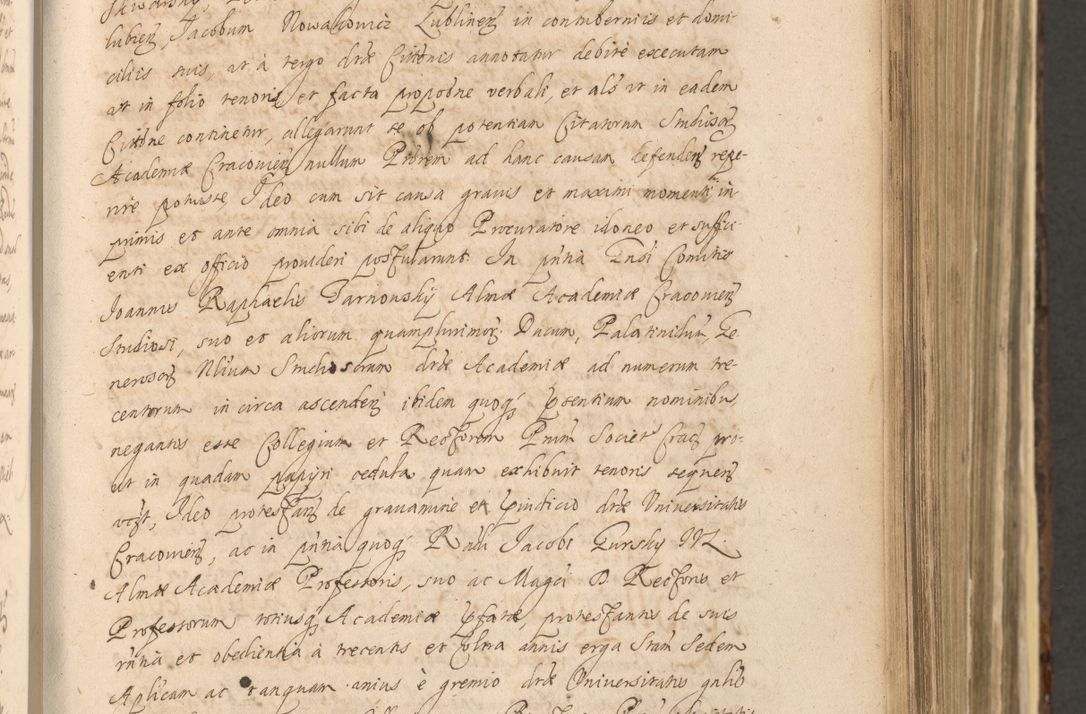 Zdjęcie nr 435 dla obiektu archiwalnego: Acta actorum, institutionum, resignationum, provisionum, decretorum, sententiarum, inscriptionum, testamentorum, confirmationum, ingrossationum, obligationum, quietationum, constitutionum R. D. Andreae Szołdrski, episcopi Kijoviensis, Gnesnensis et Posnaniensis praepositi, cantoris Cracoviensis, Vladislaviensis canonici, R. S. M. secretarii, episcopatus Cracoviensis in spiritualibus er temporalibus deputati anno 1633, 1634 et 1635
