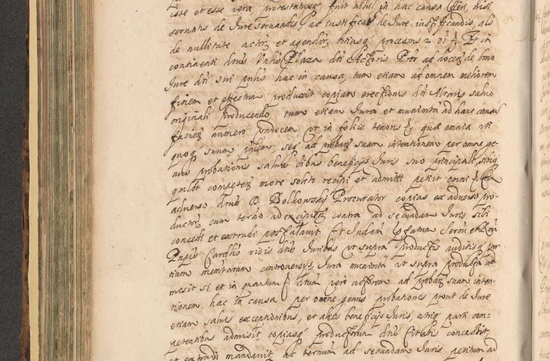 Zdjęcie nr 428 dla obiektu archiwalnego: Acta actorum, institutionum, resignationum, provisionum, decretorum, sententiarum, inscriptionum, testamentorum, confirmationum, ingrossationum, obligationum, quietationum, constitutionum R. D. Andreae Szołdrski, episcopi Kijoviensis, Gnesnensis et Posnaniensis praepositi, cantoris Cracoviensis, Vladislaviensis canonici, R. S. M. secretarii, episcopatus Cracoviensis in spiritualibus er temporalibus deputati anno 1633, 1634 et 1635