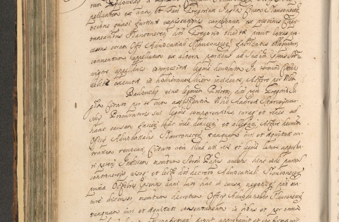 Zdjęcie nr 420 dla obiektu archiwalnego: Acta actorum, institutionum, resignationum, provisionum, decretorum, sententiarum, inscriptionum, testamentorum, confirmationum, ingrossationum, obligationum, quietationum, constitutionum R. D. Andreae Szołdrski, episcopi Kijoviensis, Gnesnensis et Posnaniensis praepositi, cantoris Cracoviensis, Vladislaviensis canonici, R. S. M. secretarii, episcopatus Cracoviensis in spiritualibus er temporalibus deputati anno 1633, 1634 et 1635