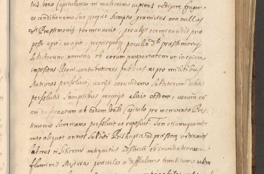 Zdjęcie nr 613 dla obiektu archiwalnego: Acta actorum, institutionum, resignationum, provisionum, decretorum, sententiarum, inscriptionum, testamentorum, confirmationum, ingrossationum, obligationum, quietationum, constitutionum R. D. Andreae Szołdrski, episcopi Kijoviensis, Gnesnensis et Posnaniensis praepositi, cantoris Cracoviensis, Vladislaviensis canonici, R. S. M. secretarii, episcopatus Cracoviensis in spiritualibus er temporalibus deputati anno 1633, 1634 et 1635