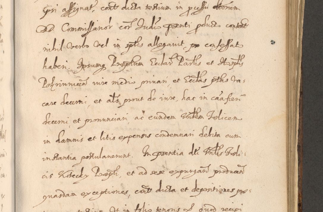 Zdjęcie nr 809 dla obiektu archiwalnego: Acta actorum, institutionum, resignationum, provisionum, decretorum, sententiarum, inscriptionum, testamentorum, confirmationum, ingrossationum, obligationum, quietationum, constitutionum R. D. Andreae Szołdrski, episcopi Kijoviensis, Gnesnensis et Posnaniensis praepositi, cantoris Cracoviensis, Vladislaviensis canonici, R. S. M. secretarii, episcopatus Cracoviensis in spiritualibus er temporalibus deputati anno 1633, 1634 et 1635