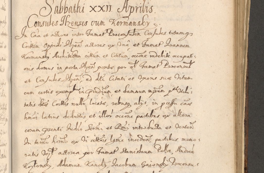 Zdjęcie nr 789 dla obiektu archiwalnego: Acta actorum, institutionum, resignationum, provisionum, decretorum, sententiarum, inscriptionum, testamentorum, confirmationum, ingrossationum, obligationum, quietationum, constitutionum R. D. Andreae Szołdrski, episcopi Kijoviensis, Gnesnensis et Posnaniensis praepositi, cantoris Cracoviensis, Vladislaviensis canonici, R. S. M. secretarii, episcopatus Cracoviensis in spiritualibus er temporalibus deputati anno 1633, 1634 et 1635