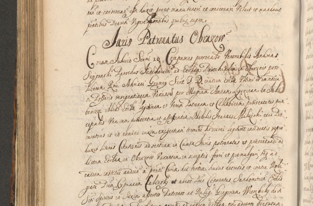Zdjęcie nr 774 dla obiektu archiwalnego: Acta actorum, institutionum, resignationum, provisionum, decretorum, sententiarum, inscriptionum, testamentorum, confirmationum, ingrossationum, obligationum, quietationum, constitutionum R. D. Andreae Szołdrski, episcopi Kijoviensis, Gnesnensis et Posnaniensis praepositi, cantoris Cracoviensis, Vladislaviensis canonici, R. S. M. secretarii, episcopatus Cracoviensis in spiritualibus er temporalibus deputati anno 1633, 1634 et 1635