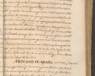 Zdjęcie nr 765 dla obiektu archiwalnego: Acta actorum, institutionum, resignationum, provisionum, decretorum, sententiarum, inscriptionum, testamentorum, confirmationum, ingrossationum, obligationum, quietationum, constitutionum R. D. Andreae Szołdrski, episcopi Kijoviensis, Gnesnensis et Posnaniensis praepositi, cantoris Cracoviensis, Vladislaviensis canonici, R. S. M. secretarii, episcopatus Cracoviensis in spiritualibus er temporalibus deputati anno 1633, 1634 et 1635