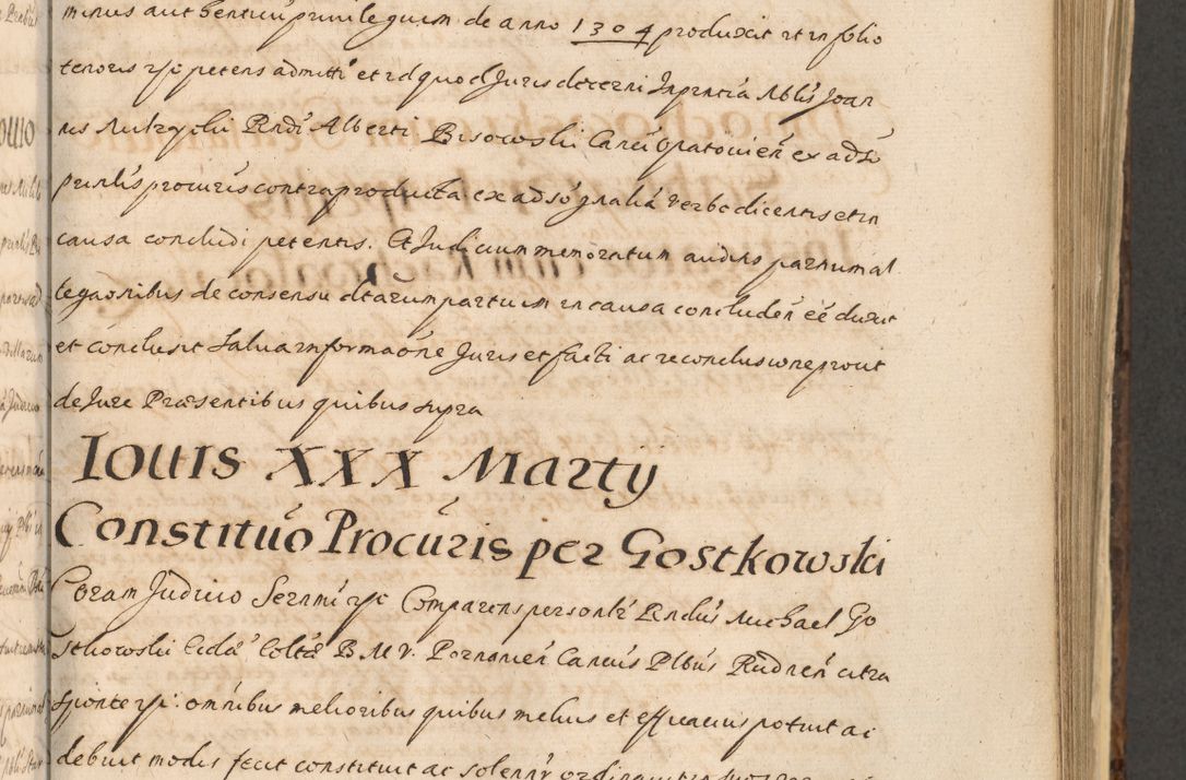 Zdjęcie nr 763 dla obiektu archiwalnego: Acta actorum, institutionum, resignationum, provisionum, decretorum, sententiarum, inscriptionum, testamentorum, confirmationum, ingrossationum, obligationum, quietationum, constitutionum R. D. Andreae Szołdrski, episcopi Kijoviensis, Gnesnensis et Posnaniensis praepositi, cantoris Cracoviensis, Vladislaviensis canonici, R. S. M. secretarii, episcopatus Cracoviensis in spiritualibus er temporalibus deputati anno 1633, 1634 et 1635