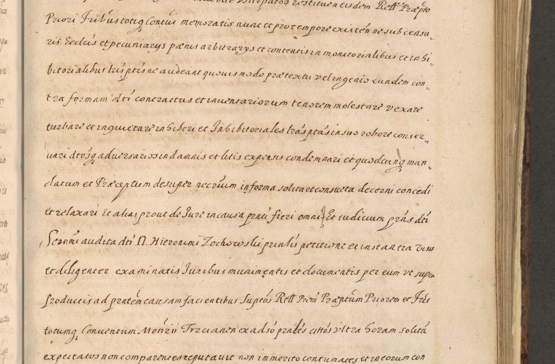Zdjęcie nr 757 dla obiektu archiwalnego: Acta actorum, institutionum, resignationum, provisionum, decretorum, sententiarum, inscriptionum, testamentorum, confirmationum, ingrossationum, obligationum, quietationum, constitutionum R. D. Andreae Szołdrski, episcopi Kijoviensis, Gnesnensis et Posnaniensis praepositi, cantoris Cracoviensis, Vladislaviensis canonici, R. S. M. secretarii, episcopatus Cracoviensis in spiritualibus er temporalibus deputati anno 1633, 1634 et 1635