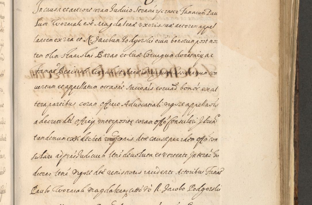 Zdjęcie nr 753 dla obiektu archiwalnego: Acta actorum, institutionum, resignationum, provisionum, decretorum, sententiarum, inscriptionum, testamentorum, confirmationum, ingrossationum, obligationum, quietationum, constitutionum R. D. Andreae Szołdrski, episcopi Kijoviensis, Gnesnensis et Posnaniensis praepositi, cantoris Cracoviensis, Vladislaviensis canonici, R. S. M. secretarii, episcopatus Cracoviensis in spiritualibus er temporalibus deputati anno 1633, 1634 et 1635