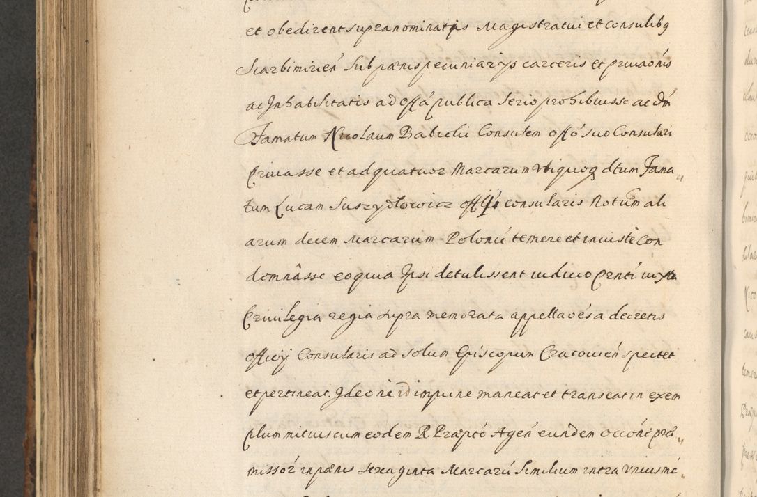 Zdjęcie nr 748 dla obiektu archiwalnego: Acta actorum, institutionum, resignationum, provisionum, decretorum, sententiarum, inscriptionum, testamentorum, confirmationum, ingrossationum, obligationum, quietationum, constitutionum R. D. Andreae Szołdrski, episcopi Kijoviensis, Gnesnensis et Posnaniensis praepositi, cantoris Cracoviensis, Vladislaviensis canonici, R. S. M. secretarii, episcopatus Cracoviensis in spiritualibus er temporalibus deputati anno 1633, 1634 et 1635