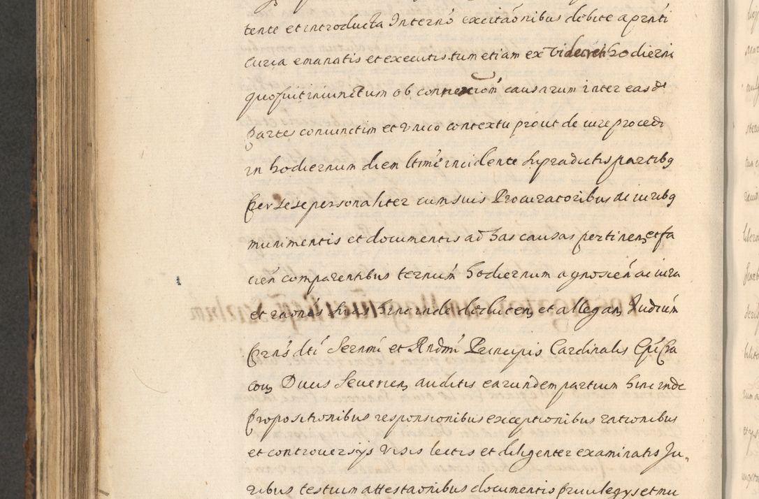 Zdjęcie nr 746 dla obiektu archiwalnego: Acta actorum, institutionum, resignationum, provisionum, decretorum, sententiarum, inscriptionum, testamentorum, confirmationum, ingrossationum, obligationum, quietationum, constitutionum R. D. Andreae Szołdrski, episcopi Kijoviensis, Gnesnensis et Posnaniensis praepositi, cantoris Cracoviensis, Vladislaviensis canonici, R. S. M. secretarii, episcopatus Cracoviensis in spiritualibus er temporalibus deputati anno 1633, 1634 et 1635