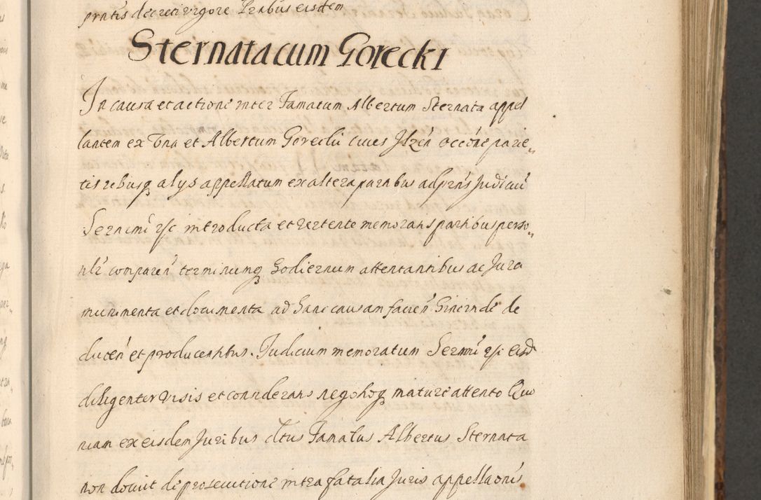 Zdjęcie nr 741 dla obiektu archiwalnego: Acta actorum, institutionum, resignationum, provisionum, decretorum, sententiarum, inscriptionum, testamentorum, confirmationum, ingrossationum, obligationum, quietationum, constitutionum R. D. Andreae Szołdrski, episcopi Kijoviensis, Gnesnensis et Posnaniensis praepositi, cantoris Cracoviensis, Vladislaviensis canonici, R. S. M. secretarii, episcopatus Cracoviensis in spiritualibus er temporalibus deputati anno 1633, 1634 et 1635