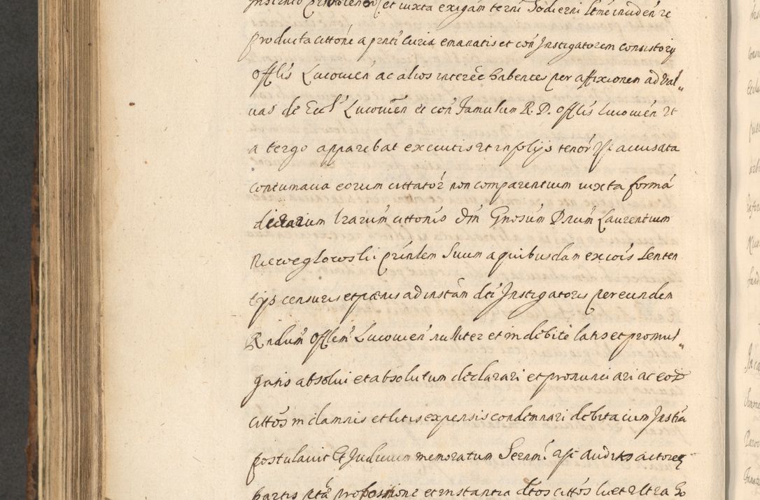 Zdjęcie nr 744 dla obiektu archiwalnego: Acta actorum, institutionum, resignationum, provisionum, decretorum, sententiarum, inscriptionum, testamentorum, confirmationum, ingrossationum, obligationum, quietationum, constitutionum R. D. Andreae Szołdrski, episcopi Kijoviensis, Gnesnensis et Posnaniensis praepositi, cantoris Cracoviensis, Vladislaviensis canonici, R. S. M. secretarii, episcopatus Cracoviensis in spiritualibus er temporalibus deputati anno 1633, 1634 et 1635