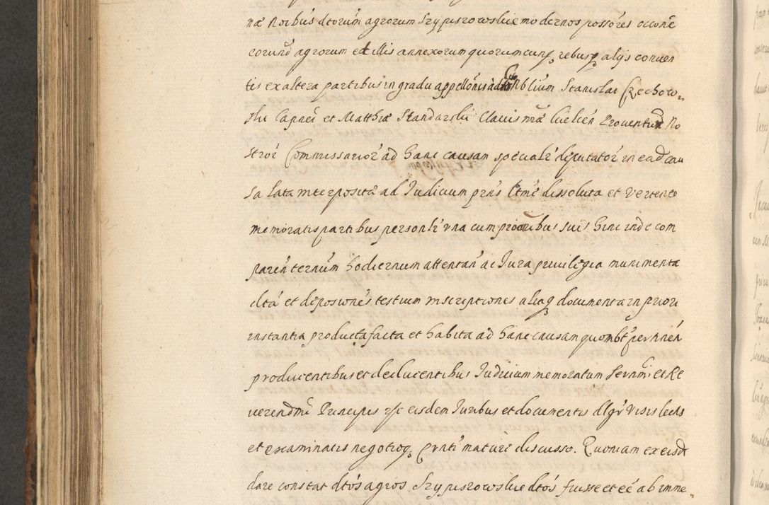Zdjęcie nr 738 dla obiektu archiwalnego: Acta actorum, institutionum, resignationum, provisionum, decretorum, sententiarum, inscriptionum, testamentorum, confirmationum, ingrossationum, obligationum, quietationum, constitutionum R. D. Andreae Szołdrski, episcopi Kijoviensis, Gnesnensis et Posnaniensis praepositi, cantoris Cracoviensis, Vladislaviensis canonici, R. S. M. secretarii, episcopatus Cracoviensis in spiritualibus er temporalibus deputati anno 1633, 1634 et 1635