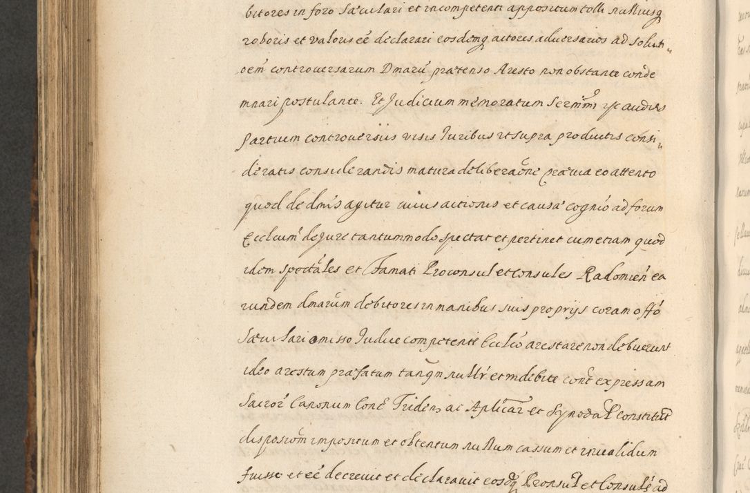 Zdjęcie nr 736 dla obiektu archiwalnego: Acta actorum, institutionum, resignationum, provisionum, decretorum, sententiarum, inscriptionum, testamentorum, confirmationum, ingrossationum, obligationum, quietationum, constitutionum R. D. Andreae Szołdrski, episcopi Kijoviensis, Gnesnensis et Posnaniensis praepositi, cantoris Cracoviensis, Vladislaviensis canonici, R. S. M. secretarii, episcopatus Cracoviensis in spiritualibus er temporalibus deputati anno 1633, 1634 et 1635