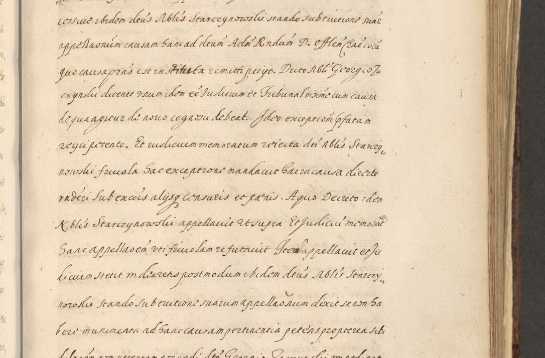 Zdjęcie nr 735 dla obiektu archiwalnego: Acta actorum, institutionum, resignationum, provisionum, decretorum, sententiarum, inscriptionum, testamentorum, confirmationum, ingrossationum, obligationum, quietationum, constitutionum R. D. Andreae Szołdrski, episcopi Kijoviensis, Gnesnensis et Posnaniensis praepositi, cantoris Cracoviensis, Vladislaviensis canonici, R. S. M. secretarii, episcopatus Cracoviensis in spiritualibus er temporalibus deputati anno 1633, 1634 et 1635